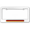 thumbnail image 1 of German Flag, Germany License Plate Tag Frame, Multiple Colors, 1 of 1
