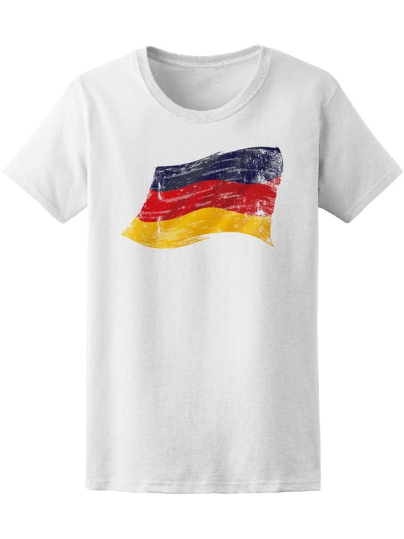 German Flag Grunge T-Shirt Men -Image by Shutterstock, Male 4X-Large