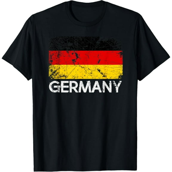 German Flag T-Shirt | Vintage Made In Germany Gift T-Shirt