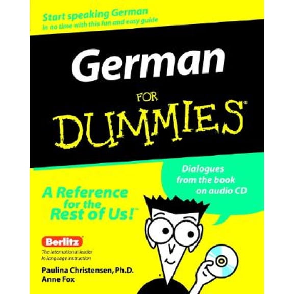 Pre-Owned German for Dummies (Paperback) by Paulina Christensen, Anne Fox, Juergen Lorenz