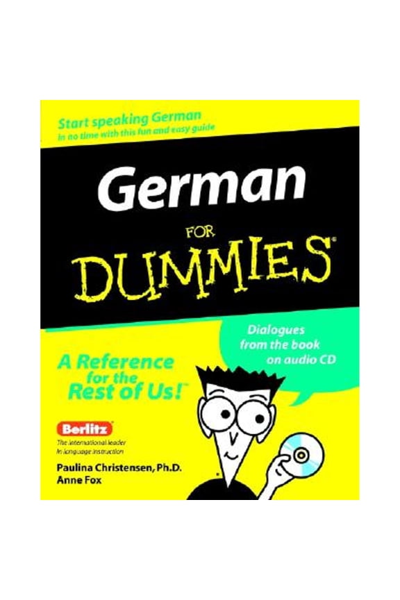 Pre-Owned German for Dummies (Paperback) by Paulina Christensen, Anne Fox, Juergen Lorenz