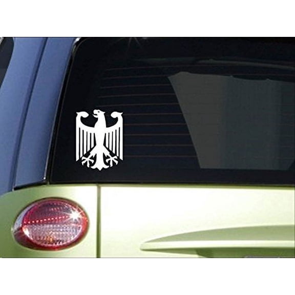 German Golden Eagle *I095* 8" Sticker decal deutshland german coat of arms