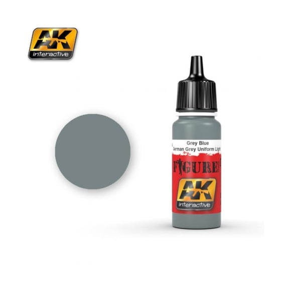 German Grey Uniform Light/Grey Blue (Acrylic) New
