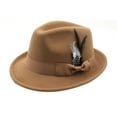 thumbnail image 1 of German Hat Traditional Fedora with Feather for Oktoberfest Outdoor Events Parties and Festivals - Stylish Bucket Hats for Men and Women, 1 of 3