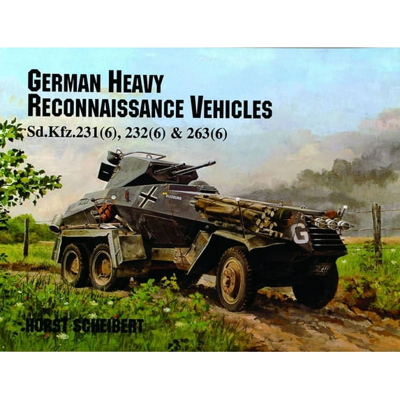 German Heavy Reconnaissance Vehicles (Paperback)