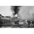 thumbnail image 1 of German Infantry Advancing On A Burning Village In The Soviet Union . Summer Of 1941 History, 1 of 2