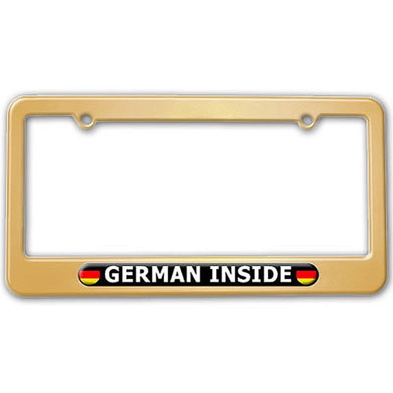 German Inside - Germany Country License Plate Frame