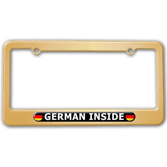 German Inside - Germany Country License Plate Frame