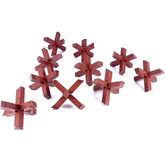 General Jim's Toys & Bricks German WWII Landing Barrier Building Blocks Set, 10-Pack