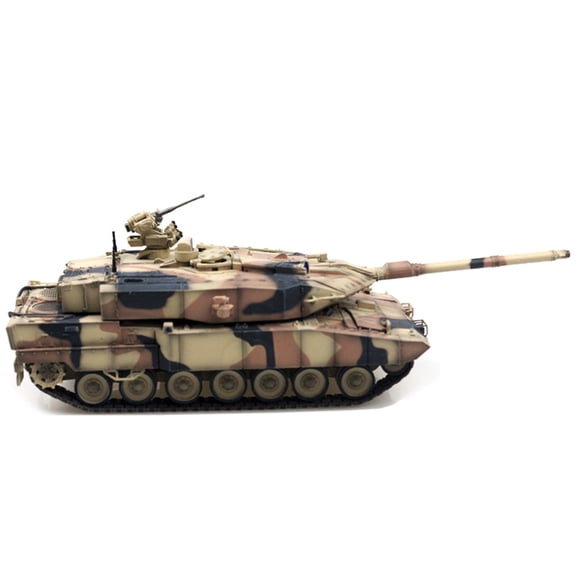German Leopard 2A7 PRO Tank Model, 1:72 Scale Alloy Replica for Desk and Shelf Decoration