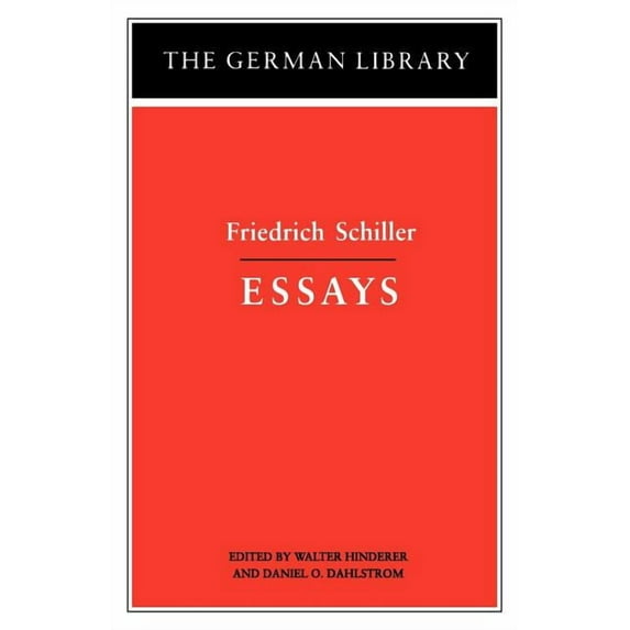 German Library Essays: Friedrich Schiller, Book 17, (Paperback)