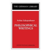 German Library Philosophical Writings Arthur Schopenhauer, Paperback