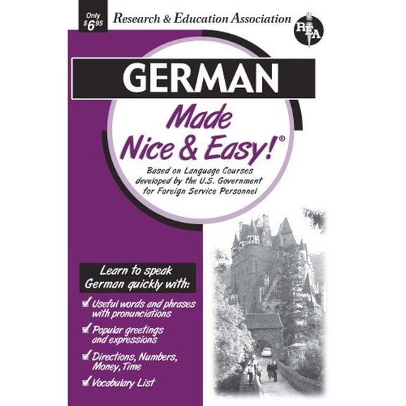 Pre-Owned German Made Nice & Easy (Language Learning) (Paperback) 0878913696 9780878913695