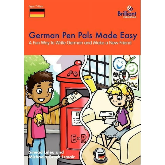 German Pen Pals Made Easy - A Fun Way to Write German and Make a New Friend, (Paperback)