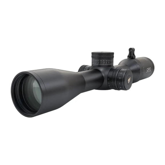 German Precision Optics Centerfire Scopes German Precision Optics GPO Centuri 4x Rifle Scope 2.5-15x44i 30mm SFP MOAi Illum. Black Buy At Cross Toss Trading