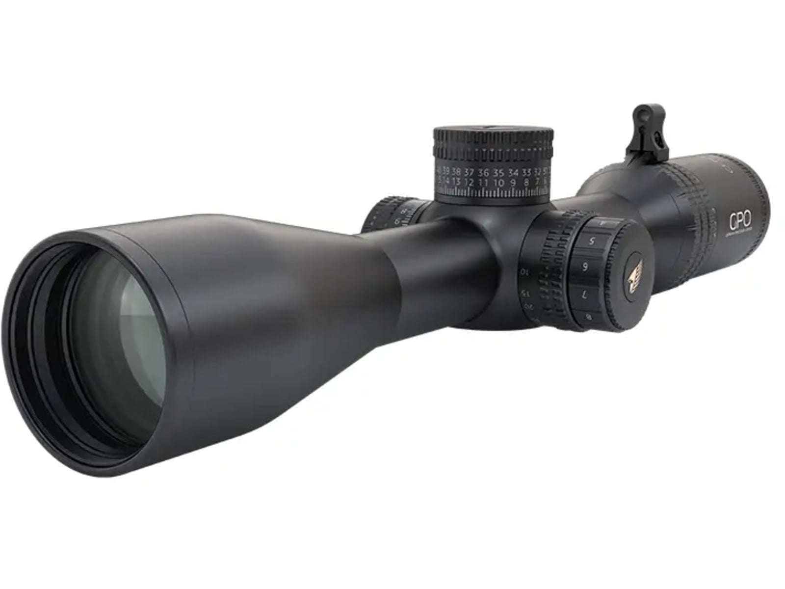 German Precision Optics Centuri 2.5-15x44mm 30mm Tube Rifle Scope, Second Focal Plane, MOAi, Black