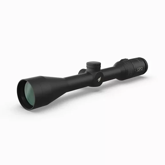 German Precision Optics GPO PASSION 3X 3-9x42 Riflescope, Plex Reticle, Black Ma