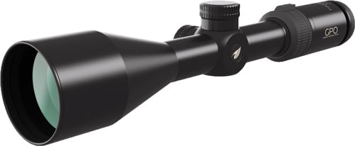 German Precision Optics PASSION 4X Rifle Scope, 3-12x56mm, 30mm Tube, SFP, G4 Reticle, Black Matte