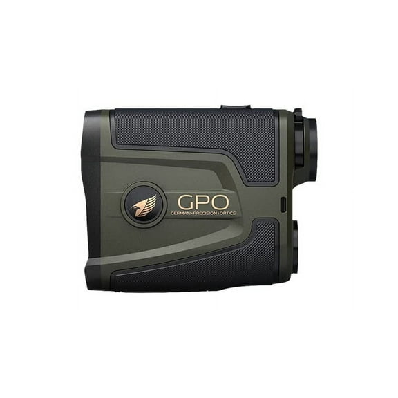 German Precision Optics RangeTracker 1800 6x20mm Rangefinder, Black