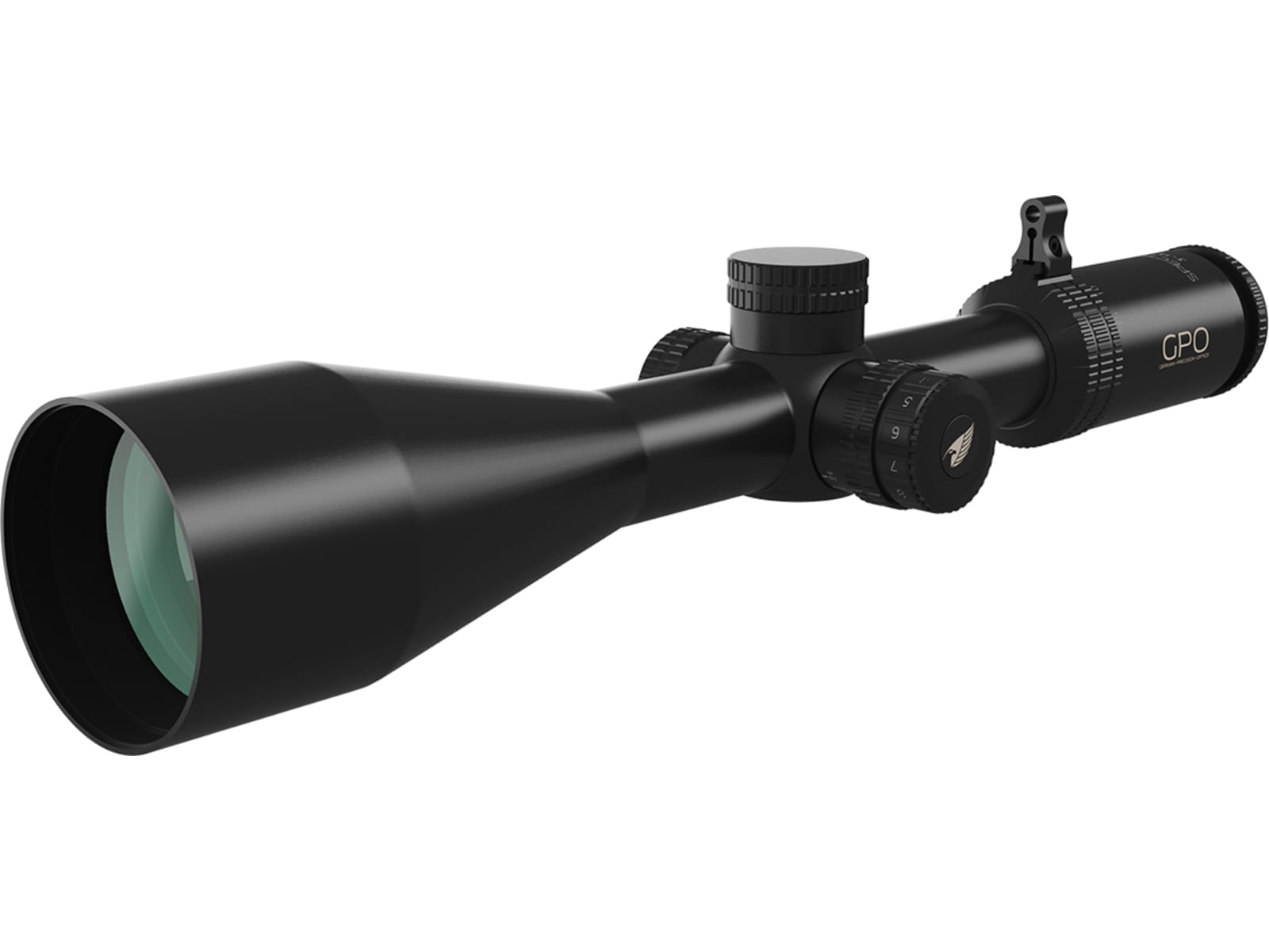 German Precision Optics SPECTRA 5X Rifle Scope, 3-15x56mm, 30mm Tube, SFP, G4i R
