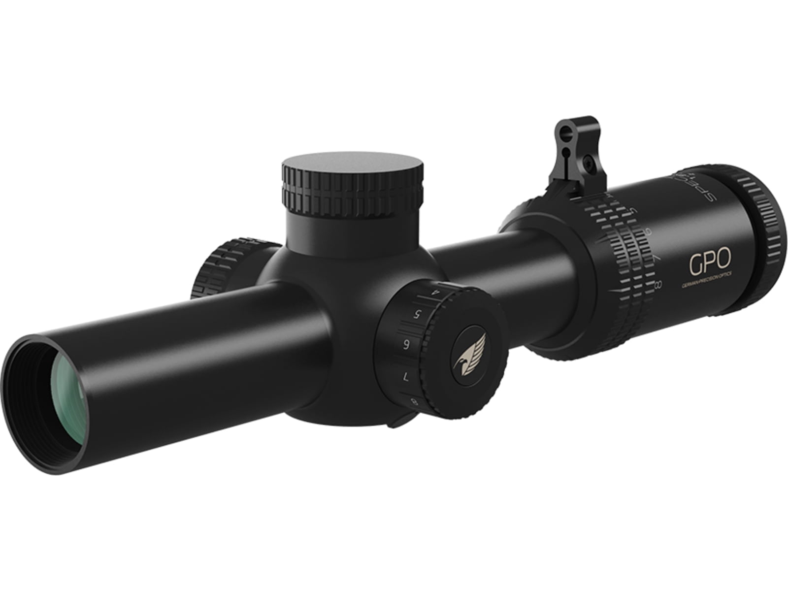 German Precision Optics SPECTRA 8X Rifle Scope, 1-8x24mm, 30mm Tube, SFP, G4i Re