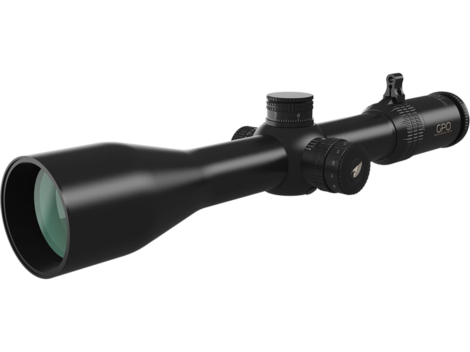 German Precision Optics SPECTRA 8X Rifle Scope, 2.5-20x50mm, 30mm Tube, SFP, G4i Reticle, Black Matte