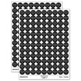 thumbnail image 1 of German Pretzel Outline 200+ Round Stickers - Black - Gloss Finish - 0.50" Size, 1 of 3