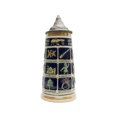thumbnail image 1 of German Schnitzelbank Song .9L Lidded Beer Stein, 1 of 6