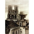 thumbnail image 1 of German Shell Bursting On Rheims Cathedral In Ww1. Sept. 20 History (18 x 24), 1 of 2