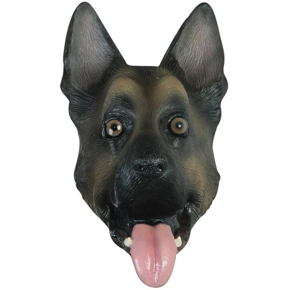 German Shepherd Adult Mask Halloween Costume Accessory