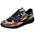 thumbnail image 1 of German Shepherd American flag U S Shoes Sneakers for Women Men Black Size 9.5, 1 of 7