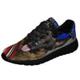 thumbnail image 1 of German Shepherd Back The Blue Shoes Sneakers Black Size 10, 1 of 7