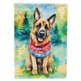 thumbnail image 1 of German Shepherd Christmas House Flag 28 in x 40 in, 1 of 7