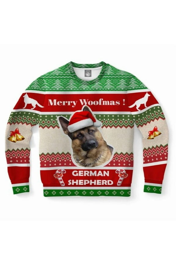 German Shepherd Dog Christmas Sweater, Christmas Sweater, Christmas Sweater, Funny Xmas Sweaters