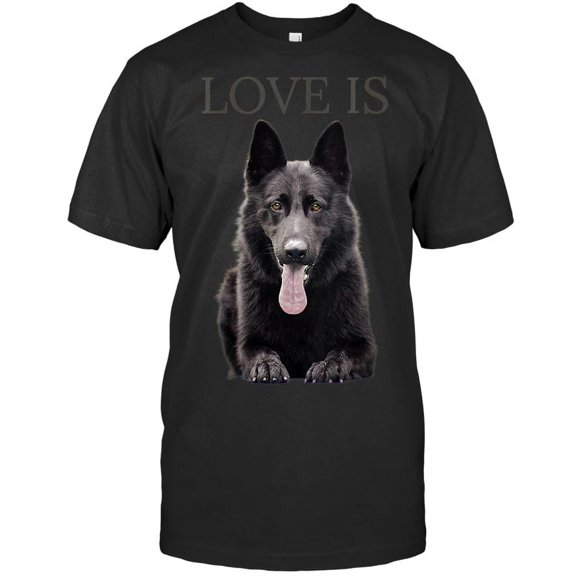 German Shepherd Dog Mom Dad Graphic Design Everyday T-Shirt