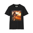 thumbnail image 1 of German Shepherd Dog "Photog Dawg!" Unisex Softstyle T-Shirt, 1 of 10
