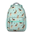 thumbnail image 1 of German Shepherd Dog and Music Backpack for School,Cute School Bag,Schoolbag with Adjustable Shoulder Straps & Padded Back,15.3"x11"x6.7", 1 of 6