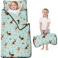 thumbnail image 1 of German Shepherd Dog and Music Toddler Nap Mats for Kids Preschool,Sleeping Mat Bag or Kids,Toddler Sleeping Bag,Toddler Nap Mat or Daycare, 1 of 6