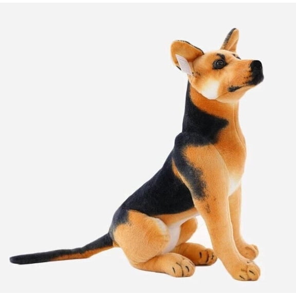 German Shepherd Giant Dog 19" Stuffed Animal Plush Toys Toddler Doll Childrens Gifts