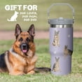 thumbnail image 1 of German Shepherd Gift for Dog Lover,30 oz German Shepherd Tumbler Stainless Steel Insulated with Handle (German Shepherd-Lavender, 30 oz), 1 of 6