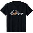 thumbnail image 1 of German Shepherd Heartbeat Love German Shepherd T-Shirt, 1 of 3