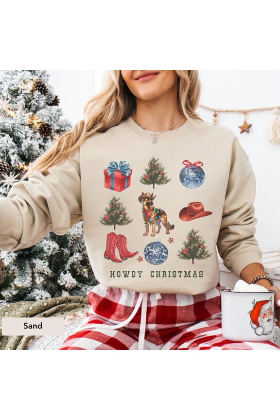 German Shepherd Howdy Sweatshirt, German Shepherd , German Shepherd Sweater, German Shepherd, Dog Western Tshirt All Size S-5XL