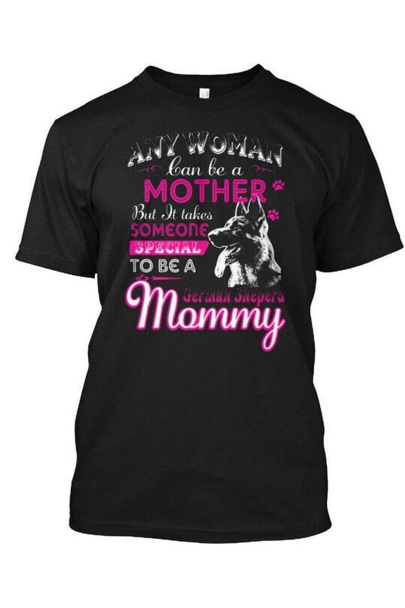German Shepherd I Love My Gsd Dog Any Woman T-Shirt Made in USA Size S to 5XL