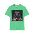 thumbnail image 1 of German Shepherd Muscular Dog Unisex Softstyle T-Shirt, 1 of 10