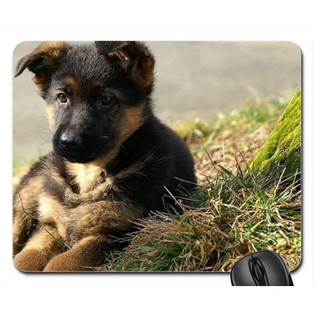 German Shepherd Puppy Mouse pads Gaming Mouse Pad 9.84x7.87 inches
