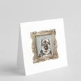 thumbnail image 1 of German Shepherd Puppy Square Greeting Cards and Envelopes Pack of 8 5 in x 5 in, 1 of 1