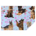 thumbnail image 1 of German Shepherd Rectangle Tablecloth 60"x84",Waterproof Polyester Rectangle Table Cloth, Wipeable Spillproof Polyester Tablecloth for Dining, Camping, Indoor and Outdoor, 1 of 5