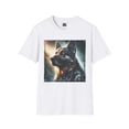 thumbnail image 1 of German Shepherd Robotic Dog Unisex Softstyle T-Shirt, 1 of 10