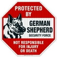 thumbnail image 1 of German Shepherd Sign, Beware German Shepherd Dog Warning Sign,, 1 of 8