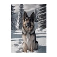 thumbnail image 1 of German Shepherd Snow Forest 1000-Piece Wooden Jigsaw Puzzle for Adults, Fun & Challenging Family Brain-Teaser, Perfect Home Decor & Gift, 1 of 7